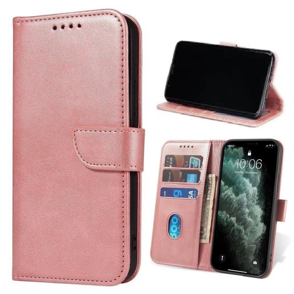Samsung Galaxy A53 5G - Bogetui Etui Mobilpung Pink Black