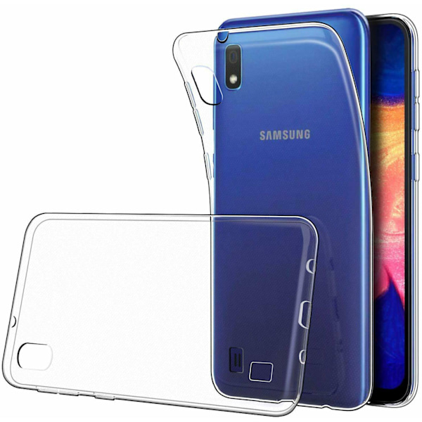 Samsung Galaxy A10 - Transparent 1,8 mm Slim Skal Transparent