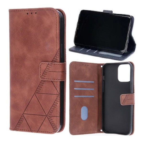 Samsung Galaxy A13 5G / A04s - Book Case Fodral Mobilplånbok Brun Brown