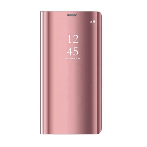 Xiaomi Mi 10 Lite - Smart Clear View -kotelo - vaaleanpunainen Pink