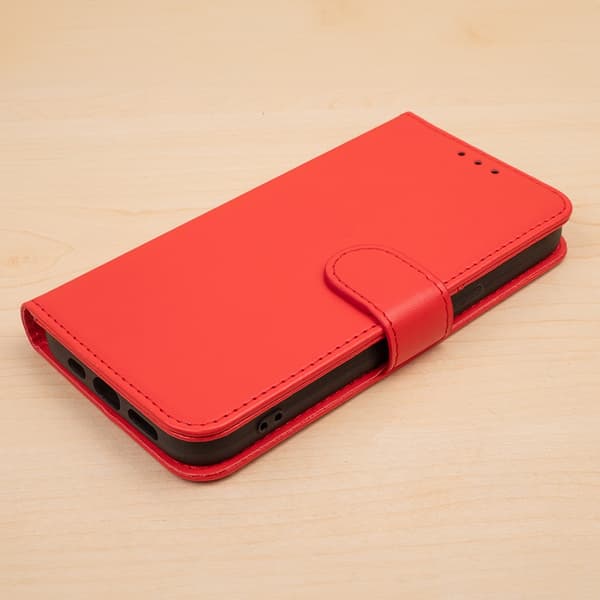 Xiaomi Redmi A5 - Book Case Fodral Mobilplånbok Röd Red