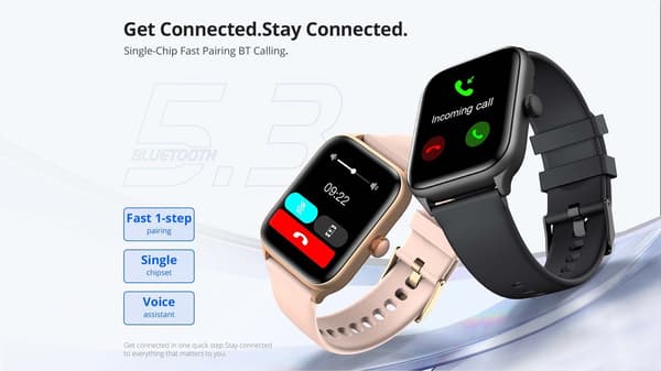 Riversong Smartklocka Motive 6 PRO Bluetooth-Samtal rosa guld Rosa guld