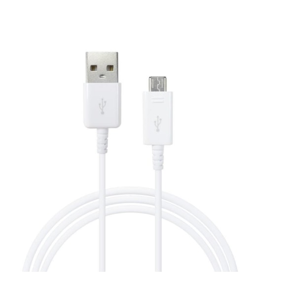 MicroUSB Data SYNC kaapeli 100cm - valkoinen White