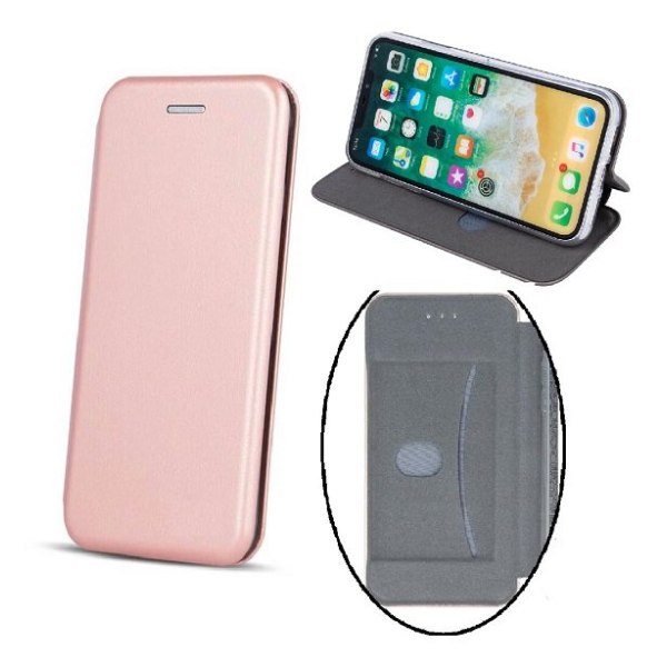 Sony Xperia L3 - Smart Diva Case -matkapuhelinlompakko - vaaleanpunainen kulta Pink gold