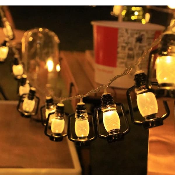 6.5m SUNARI Solar LED lanterns lamp 600mAh Varmvit Warm white