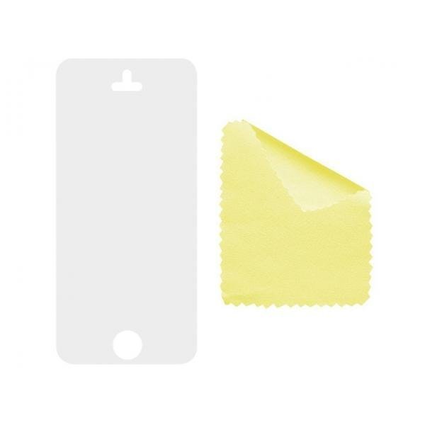iPhone 5 / 5s / SE Fancy Bakstycket med Displayskydd -Silver Silver