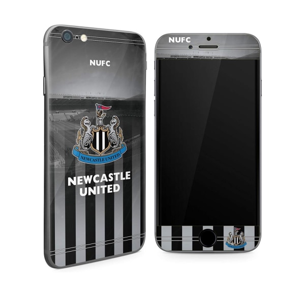 Viralliset FC Skinit iPhone 4/4s:lle - NEWCASTLE UNITED Black