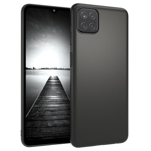 Samsung Galaxy A22 5G - Matta TPU-pehmeä kansi - musta Black