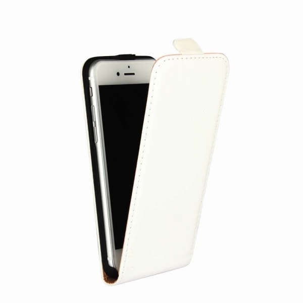 Samsung Galaxy S4 - DeLuxe Leather Fodral - Vit Vit