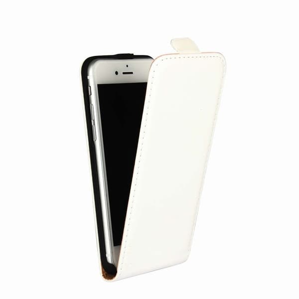 Samsung Galaxy S4 - DeLuxe Leather Fodral - Vit White