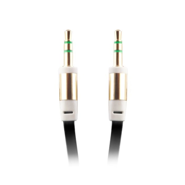AUX Audio kabel med 3,5 mm stik - 1m Black