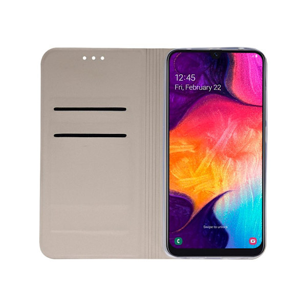 Moto G9 Play / Moto E7 Plus - Smart Skin -mobiililompakko - kultaa Gold