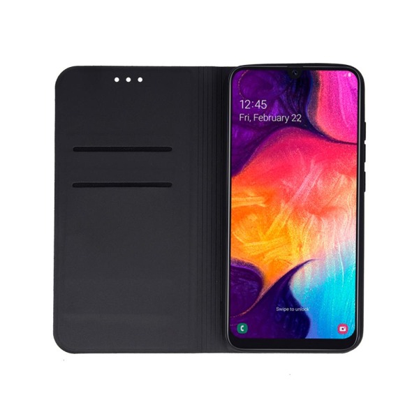 Xiaomi Redmi Note 8T - Smart Skin Mobilplånbok - Svart Svart