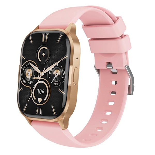 Smartklocka XO J10 AMOLED-skärm Vattentät, aktivitetsmätare Pink gold