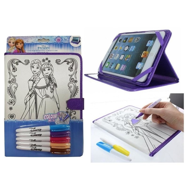 Disney Frozen Cover til iPad Mini 1/2/3/4 og 7"-8" tablets Blue