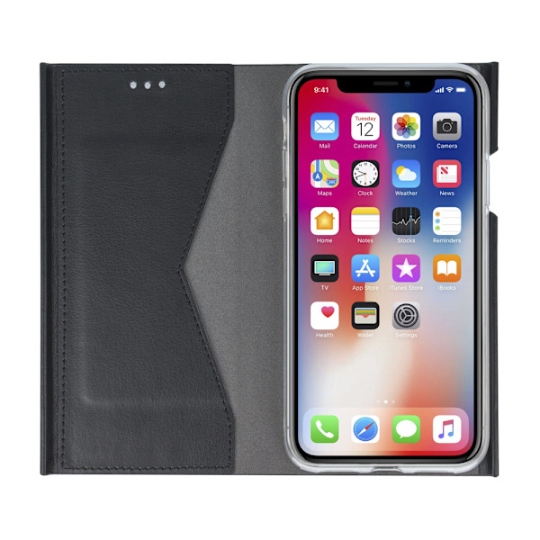 iPhone 7 Plus / 8 Plus Beeyo Book Grande Mobilplånbok -  Svart Black