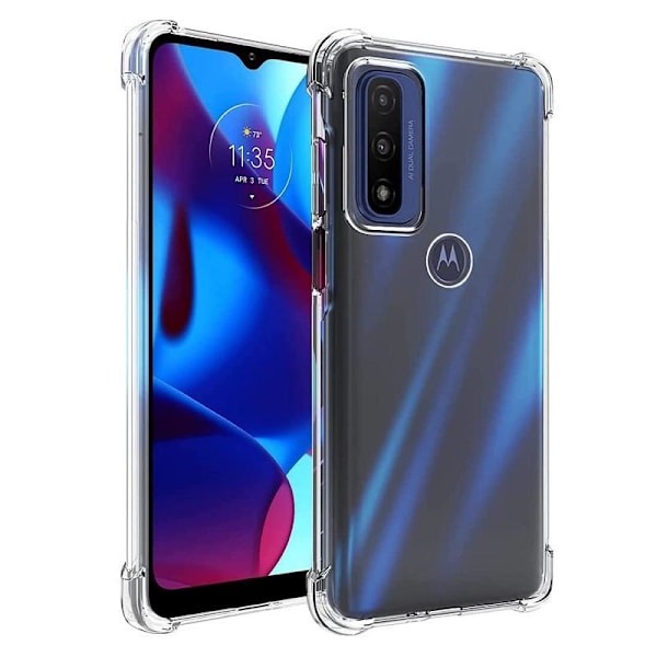 Motorola Moto G71 5G - Bumper Ekstra stødsikker Slim Cover Transparent