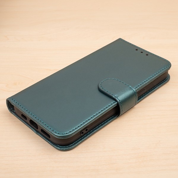 Samsung Galaxy A56 5G - Book Case Fodral Mobilplånbok Mörkgrön Dark green