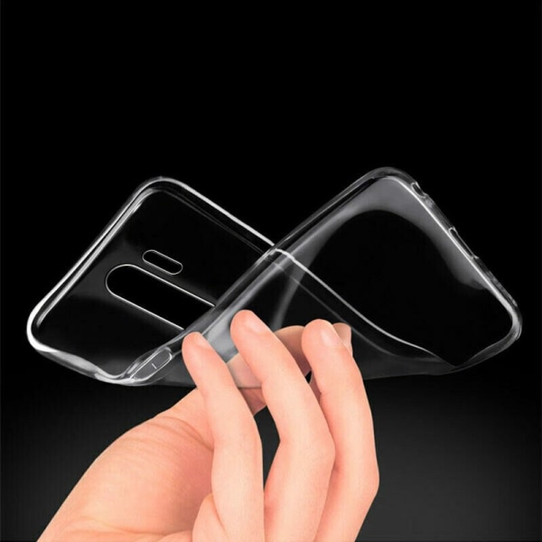 Samsung Galaxy A20e - Läpinäkyvä ohut kansi Transparent