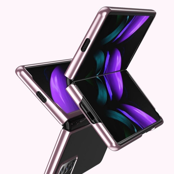 Samsung Galaxy Z Fold 2 5G - Electroplating frame Skal Blå