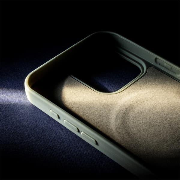 Loop Thin Mag skal För iPhone 15 - MagSafe med fingerhållare Grå Grey