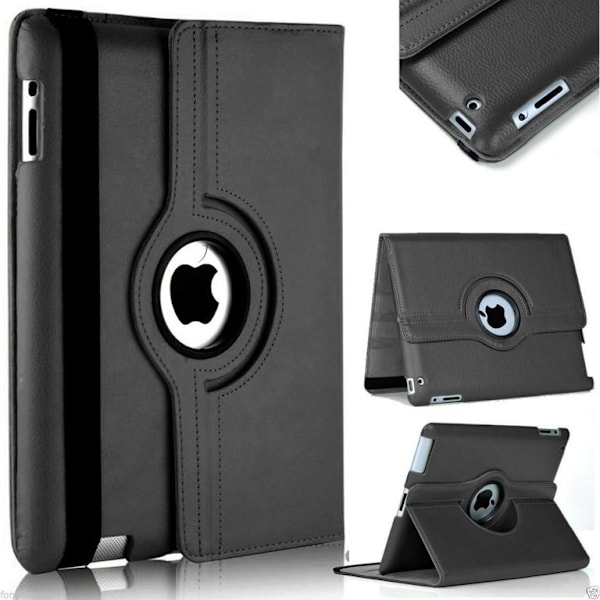 iPad mini (5. generation) - 2019 etui, der kan drejes 360° - Sort Black