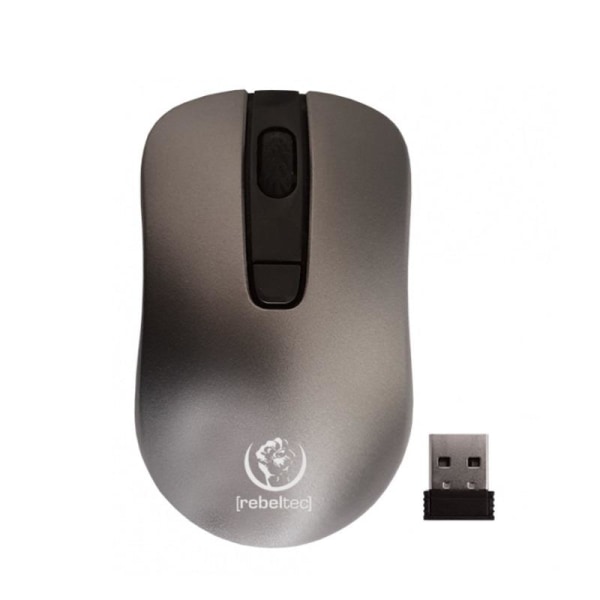 Rebeltec Star Wireless Mouse - harmaa Grey