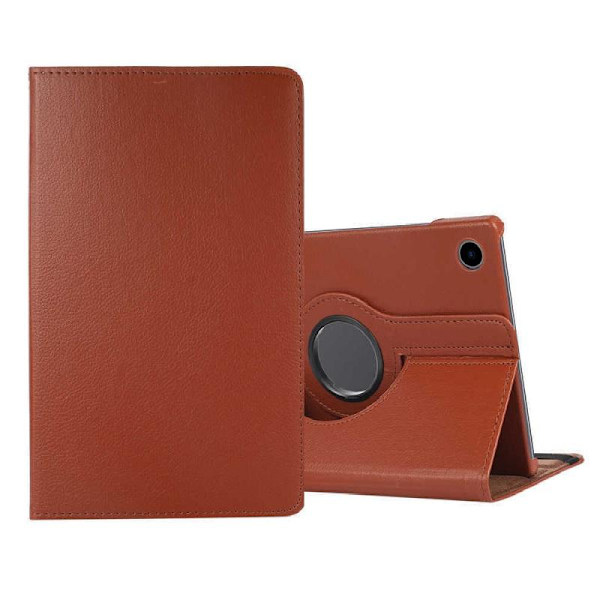 Samsung Galaxy Tab A8 10,5" - Etui 360° drejeligt - Brun Brown