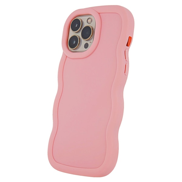 iPhone 16 - Candy Skyddande Mjuk Ska - Rosa Pink