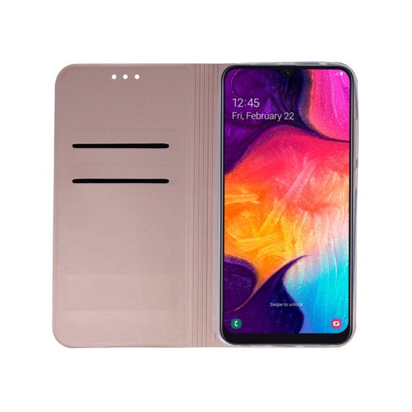 Samsung Galaxy A21s - Smart Skin Mobile Wallet Pink gold