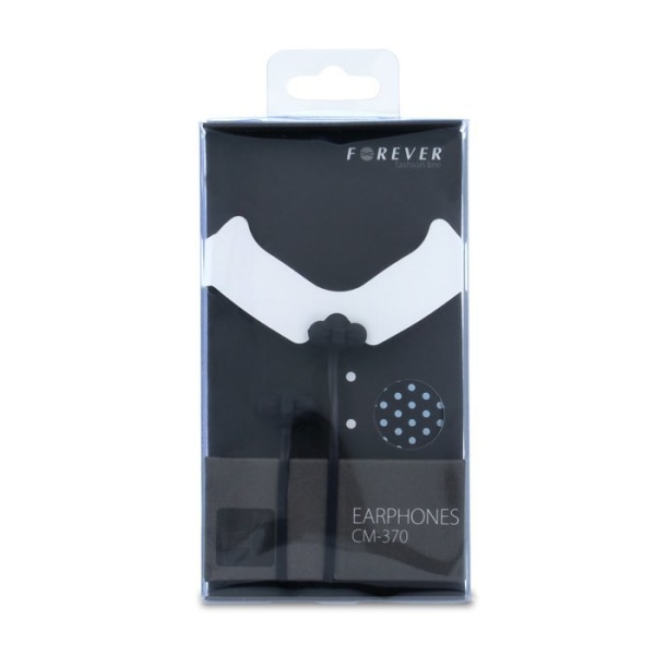 Forever CM-370 Bow Tie In-ear hovedtelefoner Black