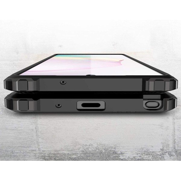 Samsung Galaxy Note 20 - Hybrid Armor Tough Rugged Skal - Blå Blå