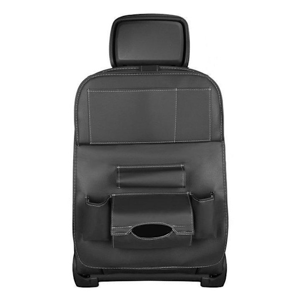 Tillbehörsupplägg för bilbarnstolen, mini hopfällbart hyllbord Dark brown
