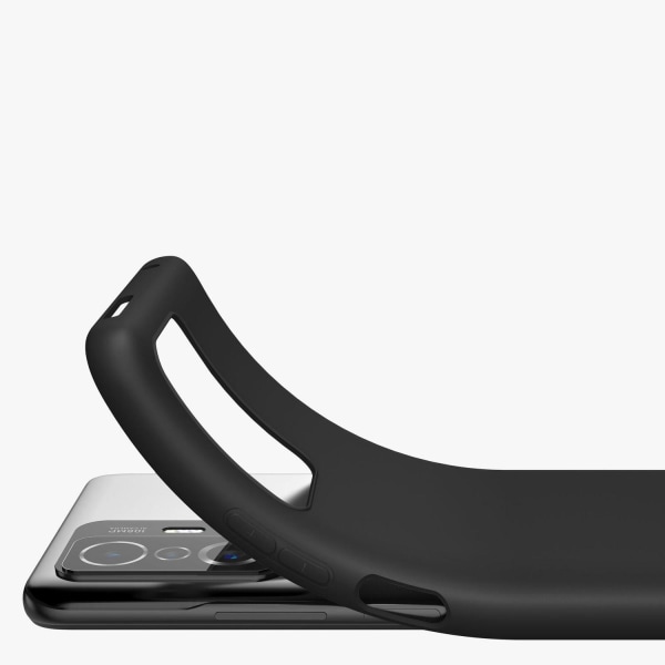 Motorola Edge 20 Lite 5G - Matt TPU blødt cover - Sort Black