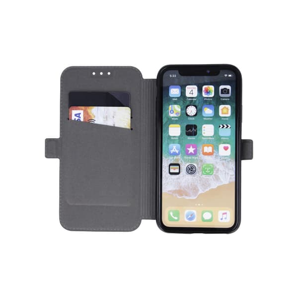 Huawei Mate 10 Lite - Mobilplånbok - Svart Svart