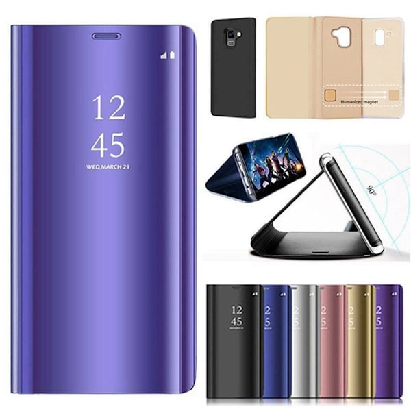 Samsung Galaxy A16 / A16 5G - Smart Clear View Fodral - Blå Blå