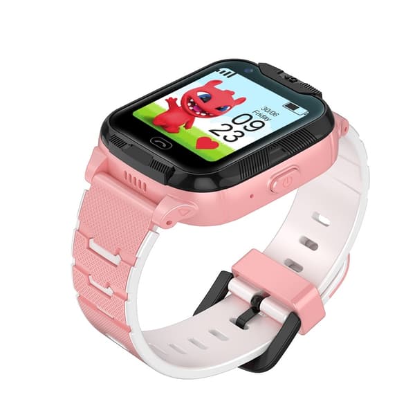 Maxlife 4G GPS WiFi Smartklocka för Barn MXKW-350 - Rosa Rosa