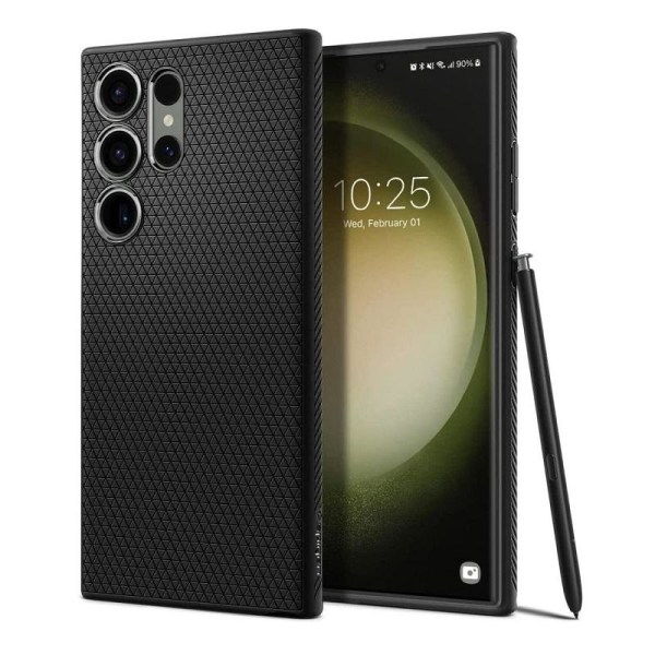 Samsung Galaxy S23 Ultra - SPIGEN Spigen Liquid Air Cover Matte Black