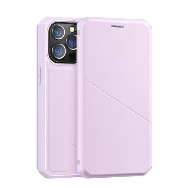 iPhone 13 Pro Max -  Dux DUCIS Shockproof Mobilplånbok - Rosa Pink