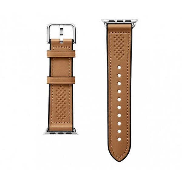 Spigen Retro Fit -ranneke Apple Watch 4/5/6 44mm Brown