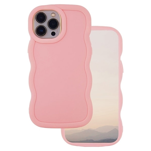 iPhone 16 Plus - Candy Skyddande Mjuk Ska - Rosa Pink