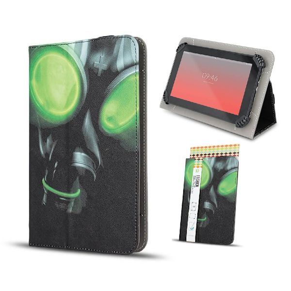 Universal Flip Case til 7"-8" tablets - Mesh Black