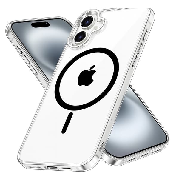 iPhone 17 - MagSafe Kompatibel Extra Stöttåligt Slim Skal Transparent