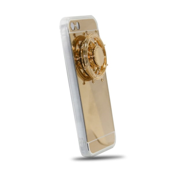 iPhone 7/8 peiligeelikuori spinnerillä - Ruusukulta Pink gold