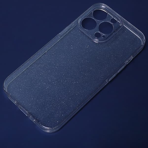 iPhone 15 Plus - Elegant Shine Slim Mjuk Skal Transparent