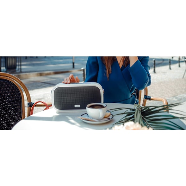 Bluetooth Högtalare Forever UNIQ BS-660 med FM-radio Vit