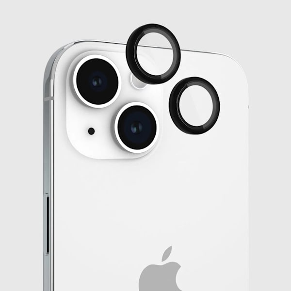 2-Pack - iPhone 14 / 14 Plus - 9H kameraskyddsglas Transparent