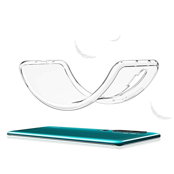 Motorola Edge - Gennemsigtigt slankt cover Transparent