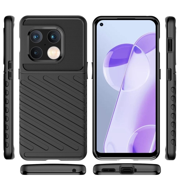 OnePlus 10 Pro - Thunder Flexible Rugged Slim Skal Transparent