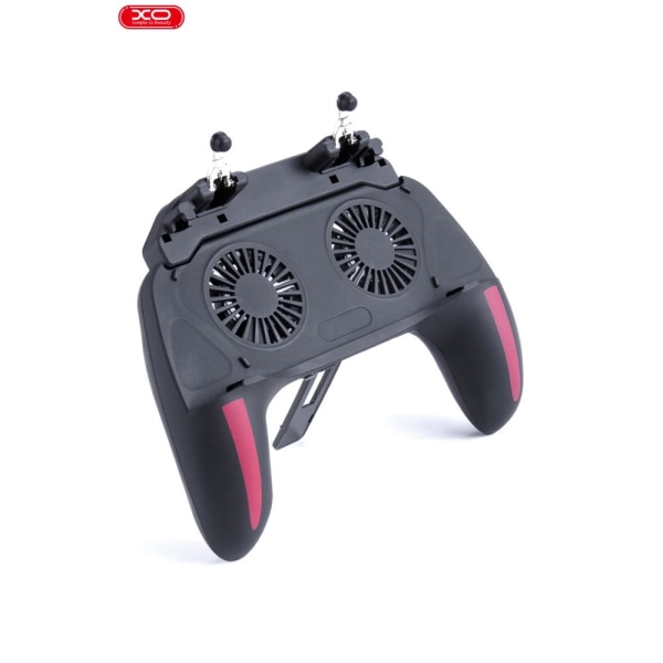 Universal Dual Fan Cooling Gamepad med 2500mAh Powerbank Black